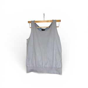 Women's Blue Sleeveless Top